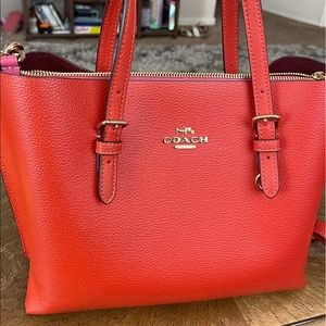 Coach purse! Mollie tote style.